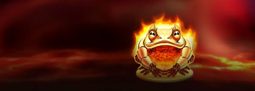 Blazin’ Bullfrog — game artwork