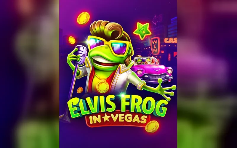 Elvis Frog in Vegas game artwork