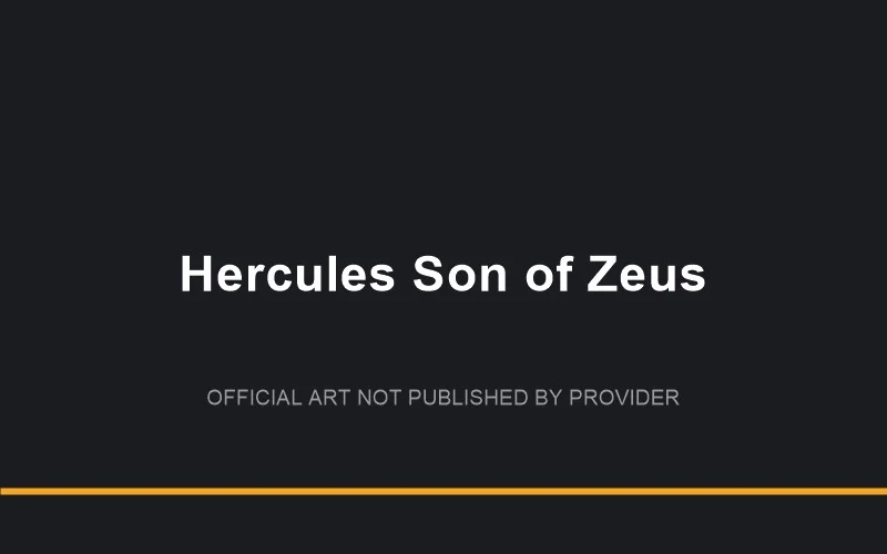Hercules Son of Zeus game artwork