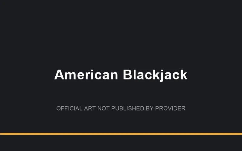 American Blackjack game artwork