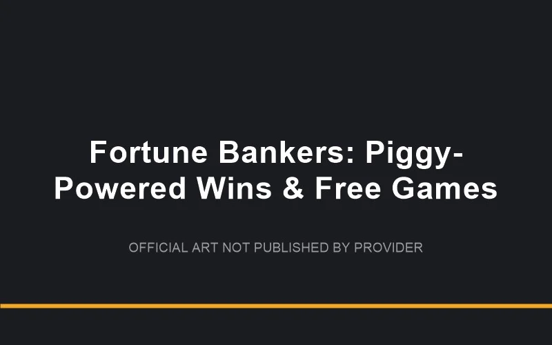 Fortune Bankers: Piggy-Powered Wins & Free Games — game artwork