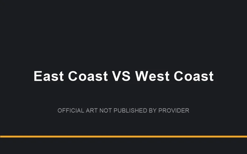 East Coast VS West Coast game artwork