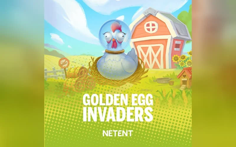 Golden Egg Invaders game artwork
