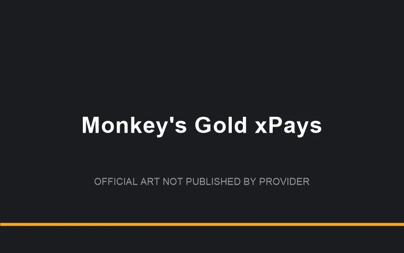 Monkey’s Gold xPays game artwork