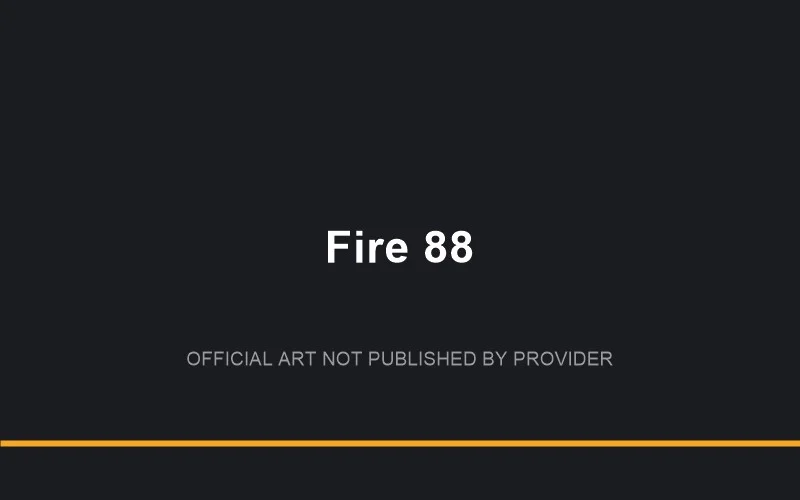 Fire 88 game artwork