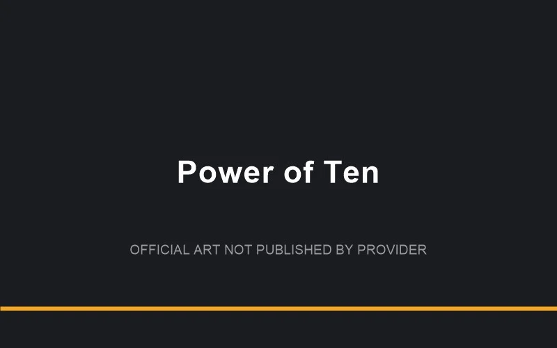 Power of Ten — game artwork
