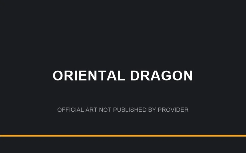 ORIENTAL DRAGON game artwork