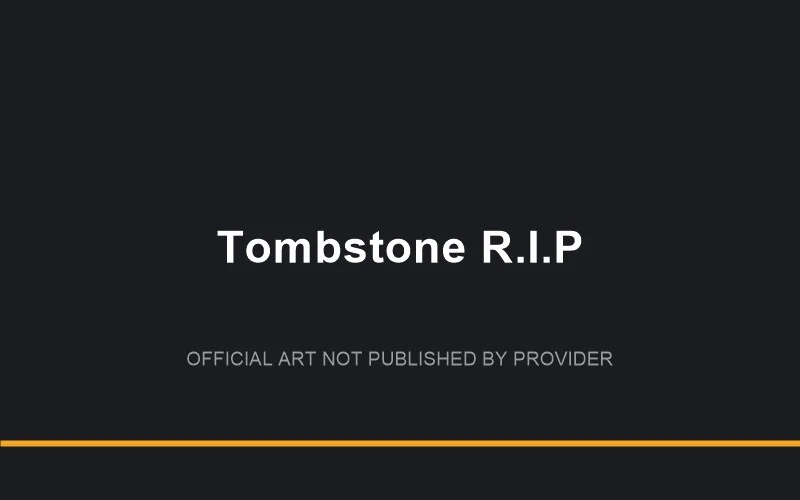 Tombstone R.I.P game artwork