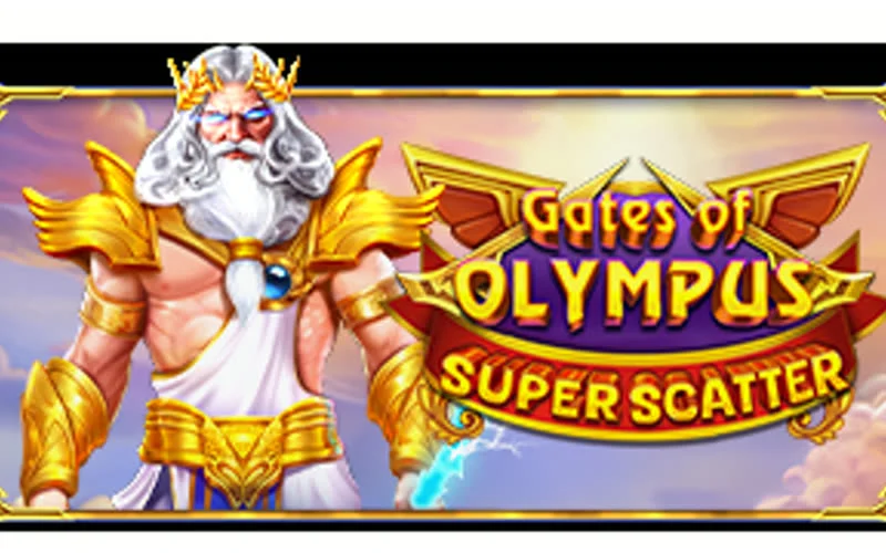 Gates of Olympus Super Scatter game artwork