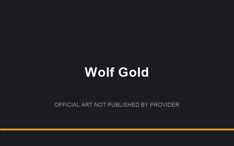 Wolf Gold game artwork