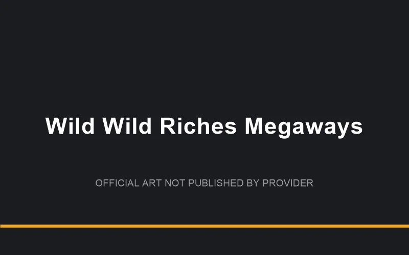 Wild Wild Riches Megaways game artwork
