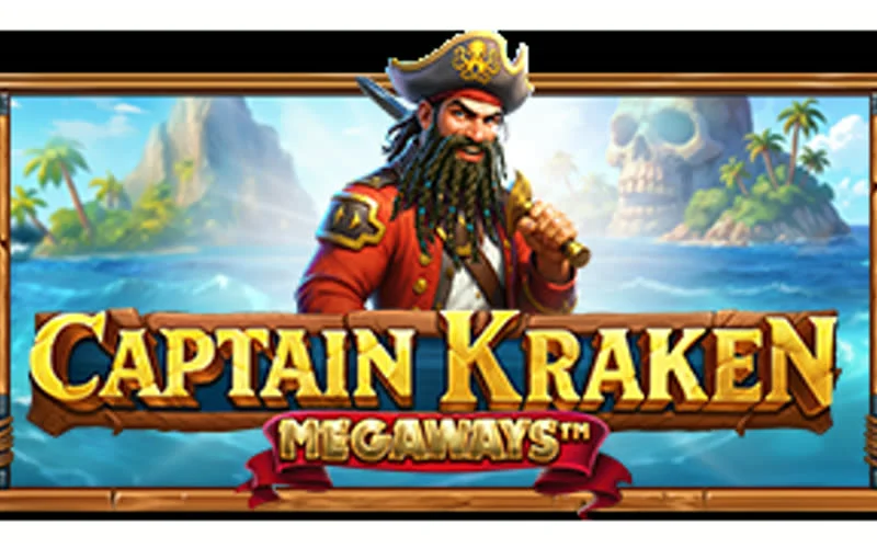 Captain Kraken Megaways game artwork