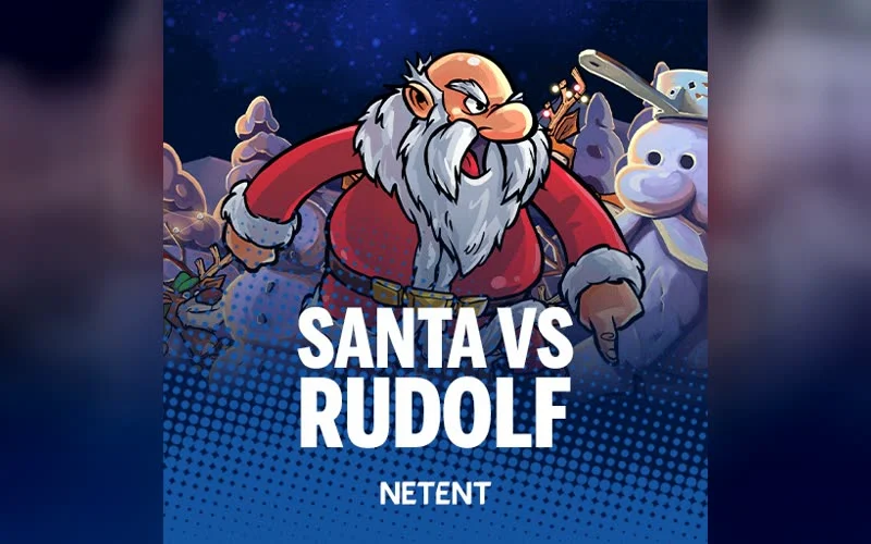 Santa vs Rudolf game artwork