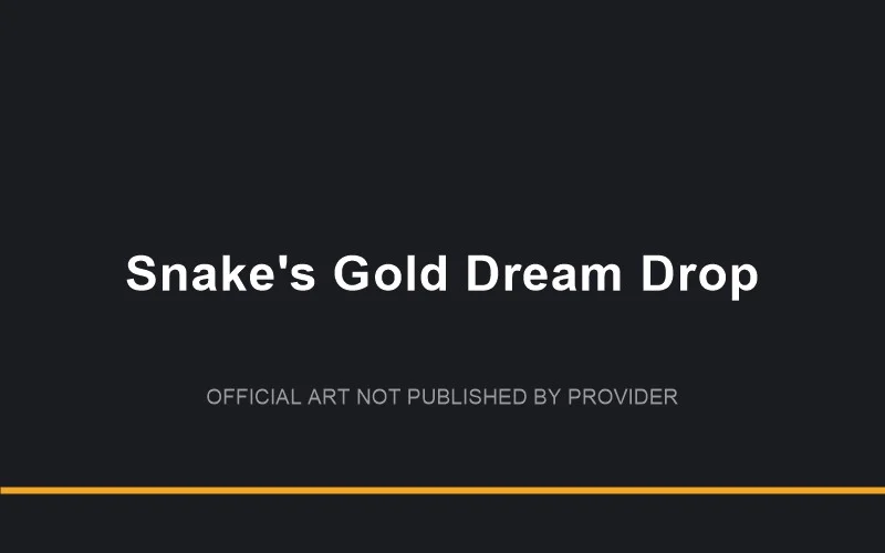 Snake’s Gold Dream Drop game artwork