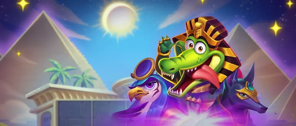 Sobek’s Godly Spins — game artwork