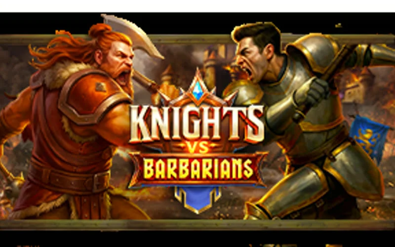 Knights vs Barbarians game artwork