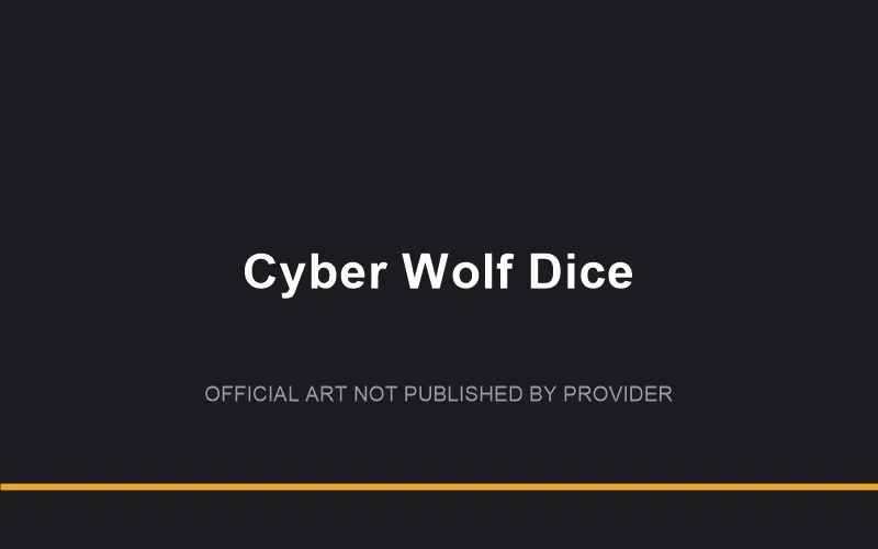 Cyber Wolf Dice game artwork