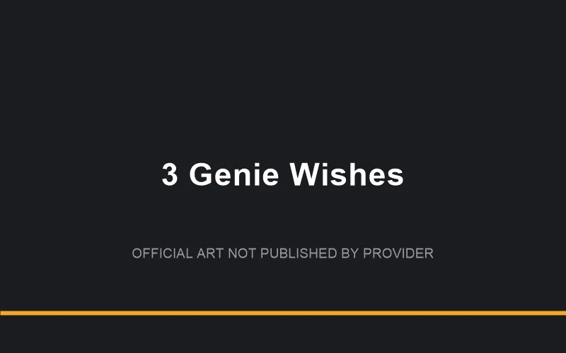 3 Genie Wishes game artwork