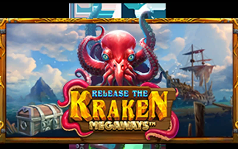Release the Kraken Megaways game artwork