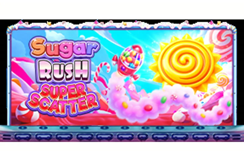 Sugar Rush Super Scatter game artwork