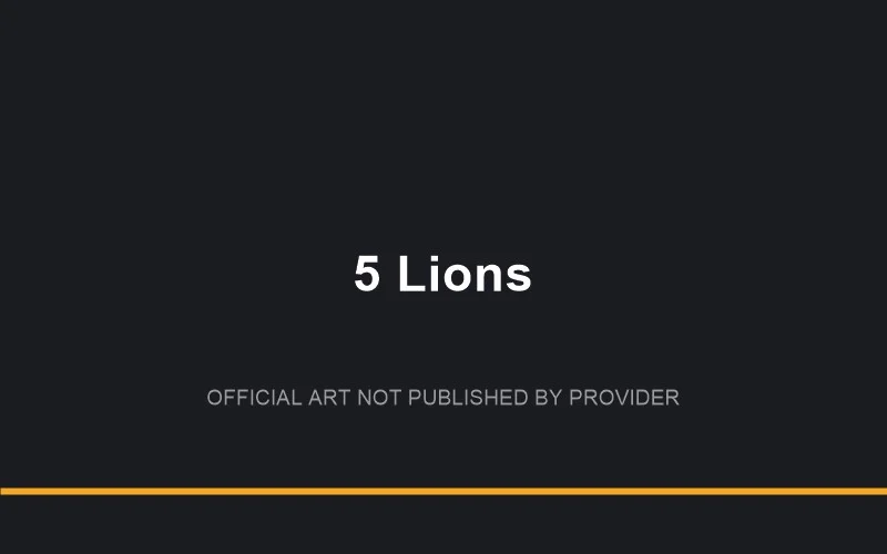 5 Lions game artwork