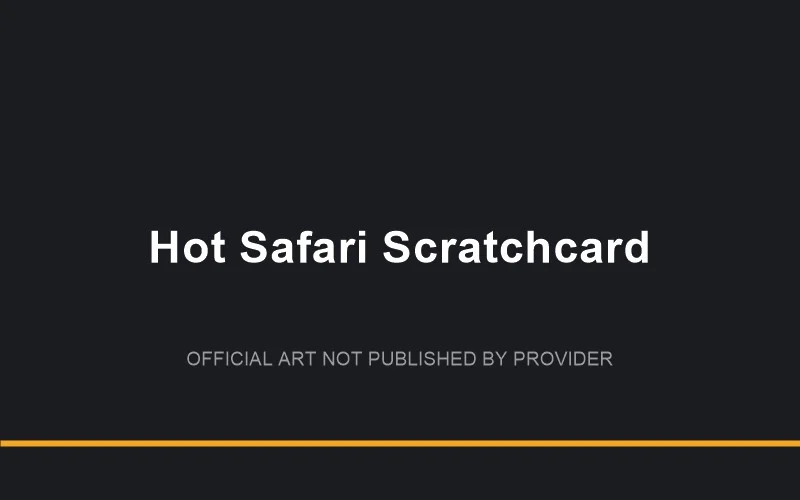 Hot Safari Scratchcard game artwork