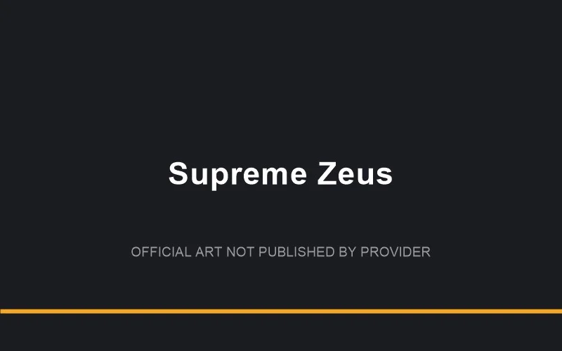 Supreme Zeus — game artwork