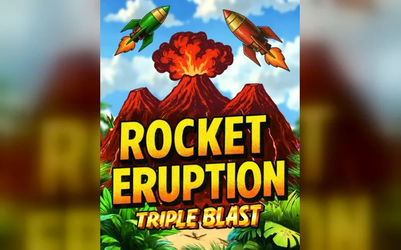 Try Rocket Eruption: Triple Blast Slot Demo Now — game artwork