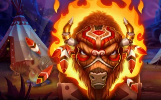 10 Flaming Bisons