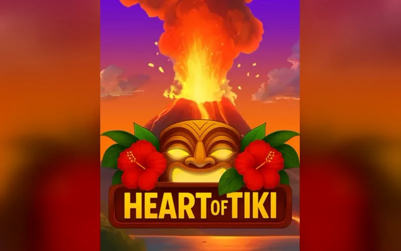 Heart of Tiki Free Slot Demo with Volcano Wilds & Free Spins — game artwork