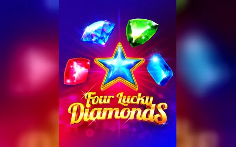 Four Lucky Diamonds Slot Review & — game artwork