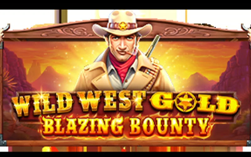 Wild West Gold Blazing Bounty game artwork