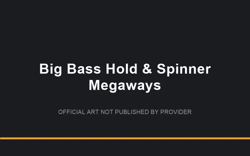 Big Bass Hold & Spinner Megaways game artwork