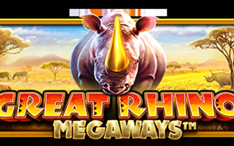 Great Rhino Megaways game artwork