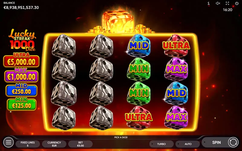 Lucky Streak 1000 game artwork