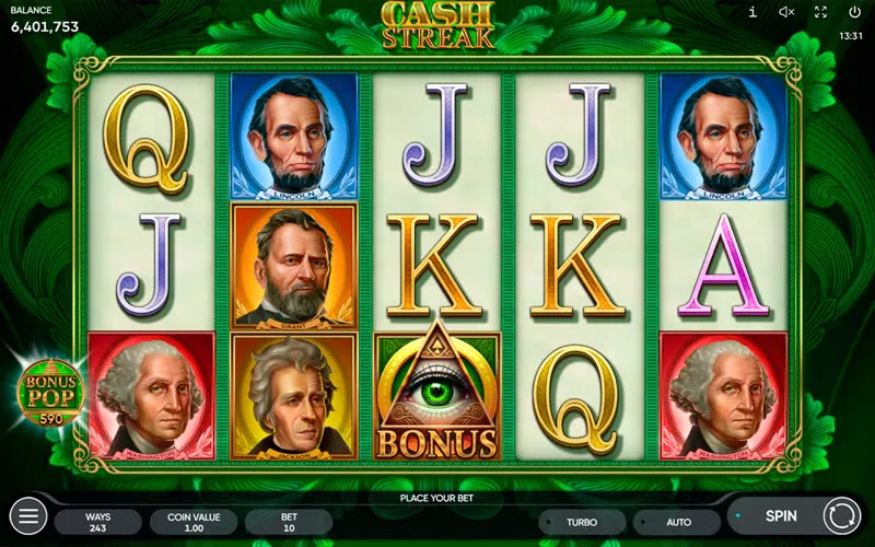 Cash Streak game artwork
