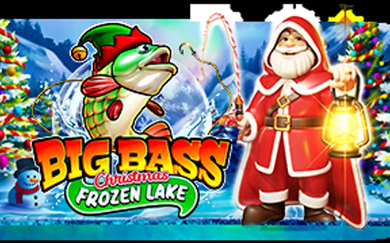 Big Bass Christmas – Frozen Lake game artwork