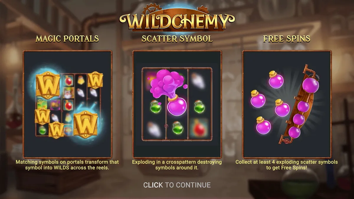 Wildchemy game screen 1