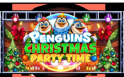 Penguins Christmas Party Time