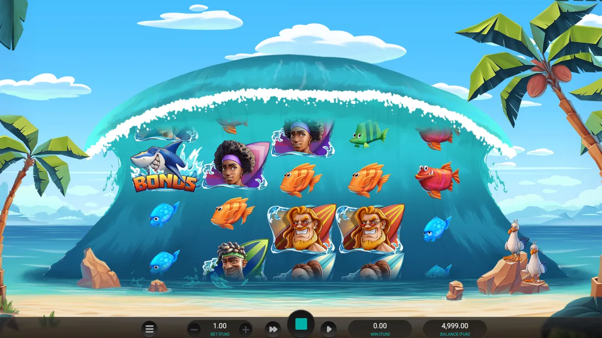 Cowabunga Dream Drop game screen 1