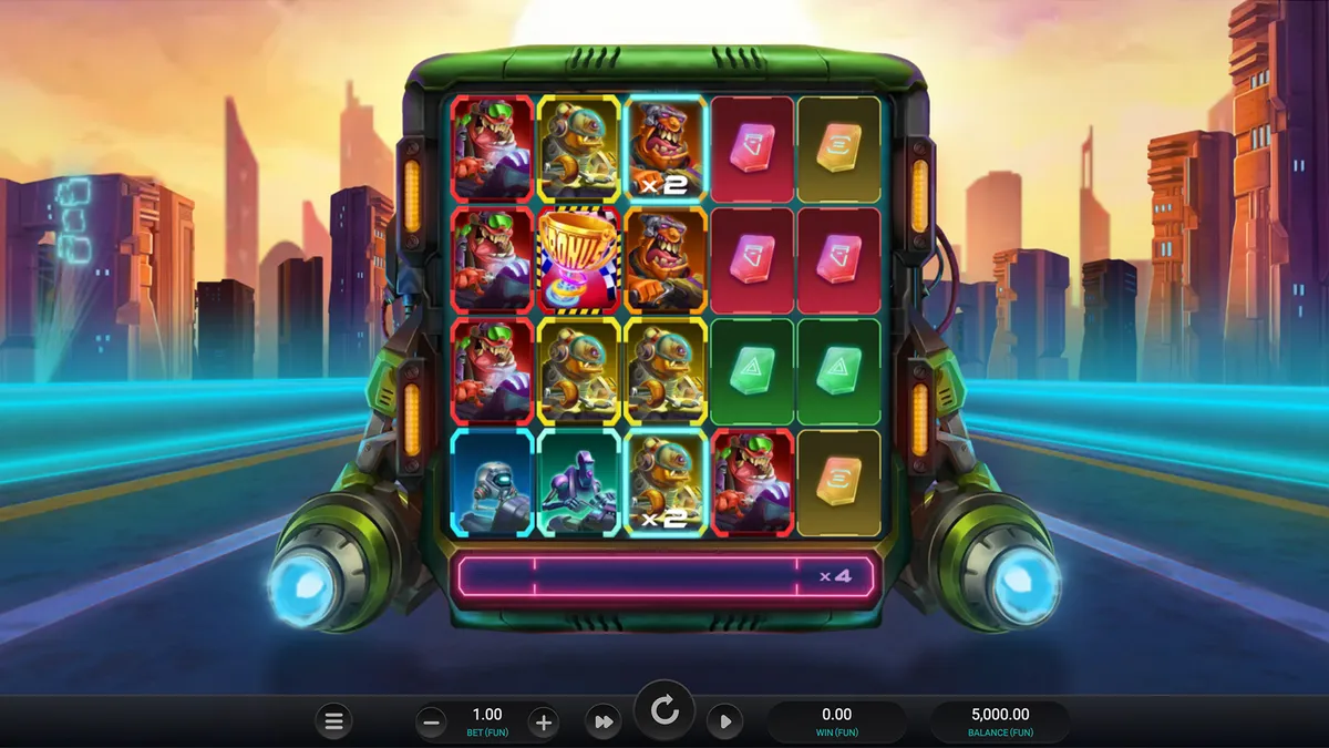 Galactic Racers Dream Drop game screen 1