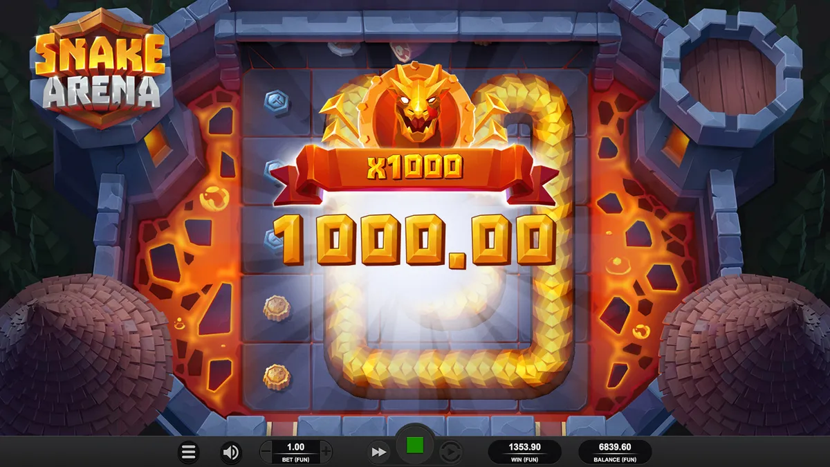 Snake Arena game screen 1