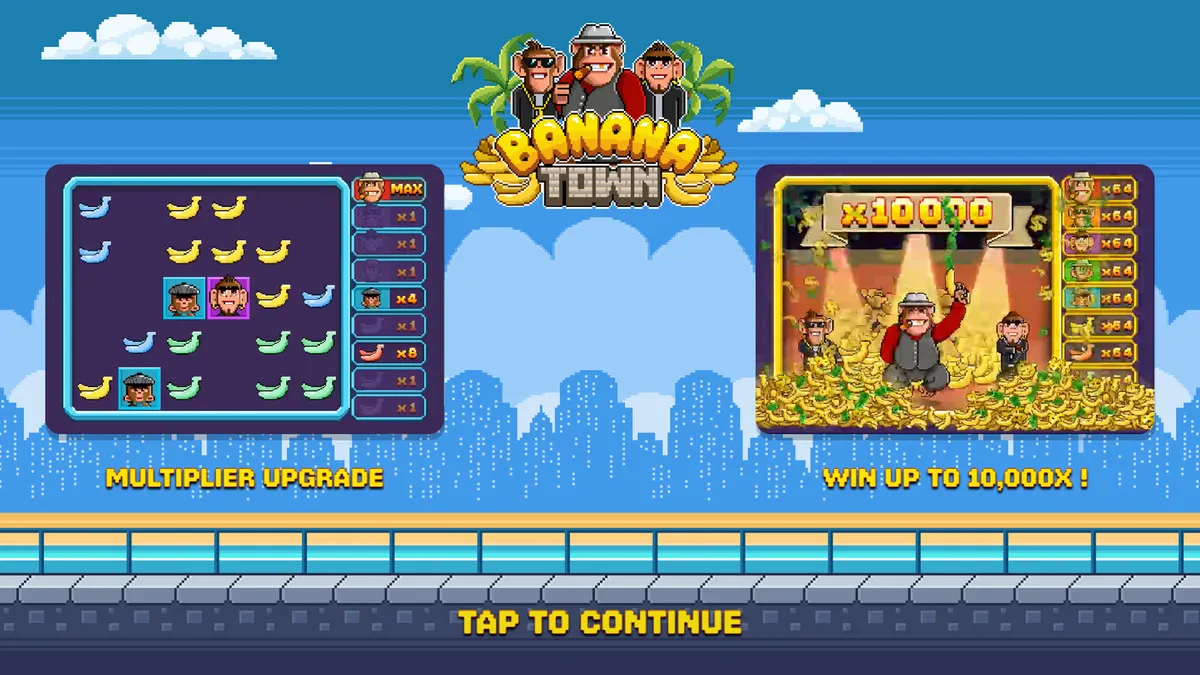 Banana Town game screen 1