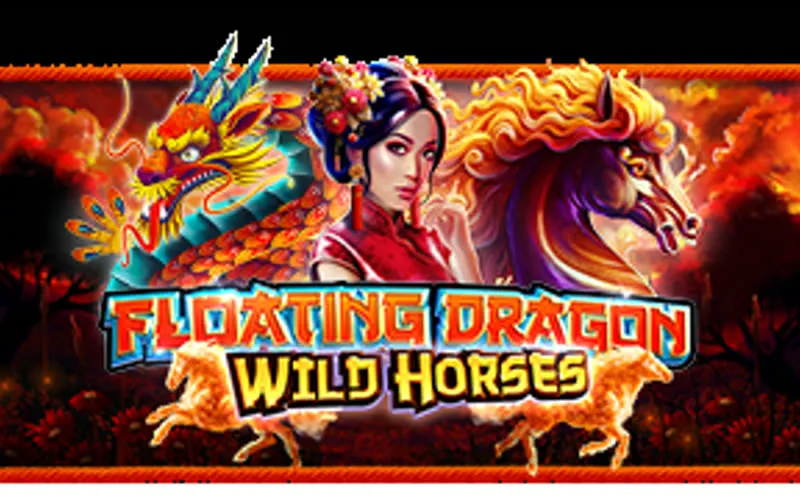 Floating Dragon Wild Horses game artwork