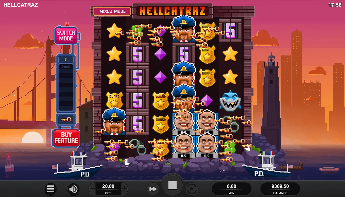 Hellcatraz game screen 1