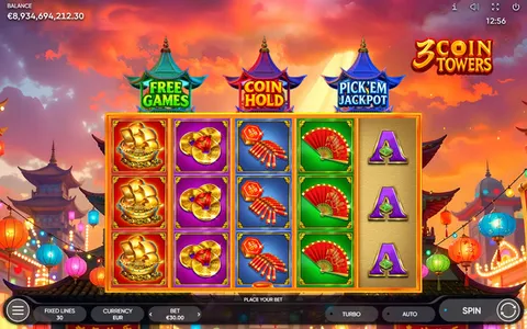 3 Coin Towers