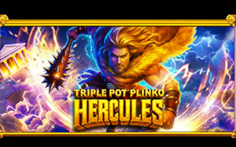 Triple Pot Plinko – Hercules game artwork