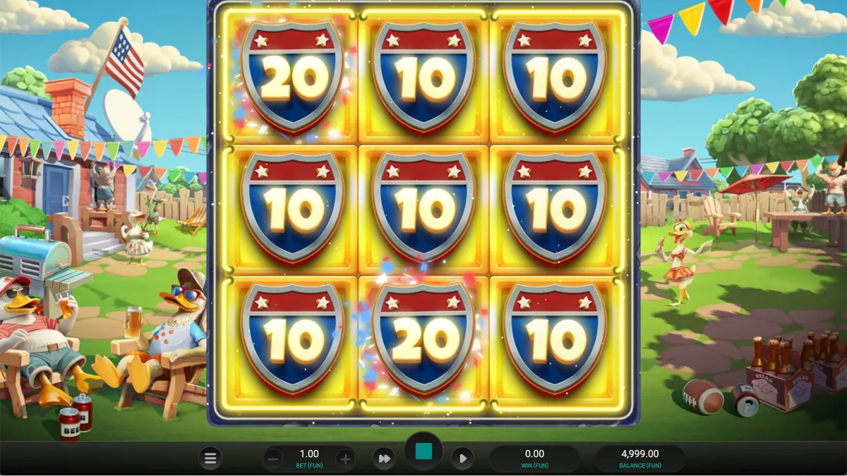 Quackin’ Reels game screen 1