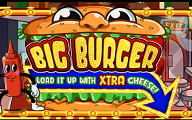 Big Burger Load it up with Xtra cheese game artwork