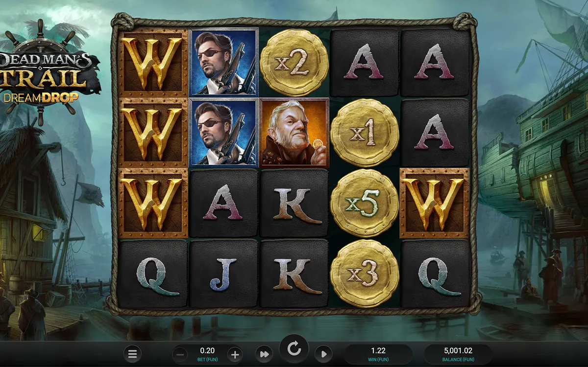 Dead Mans Trail Dream Drop game screen 1